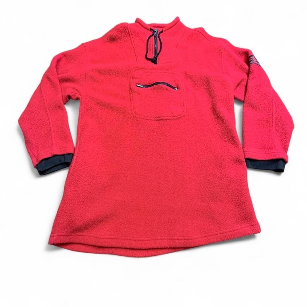 Vintage Carolina Colors Red Quarter Zip Jacket